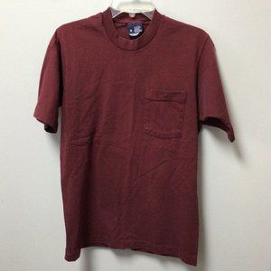 Honors - Men's Maroon colored t-shirt with left chest pocket